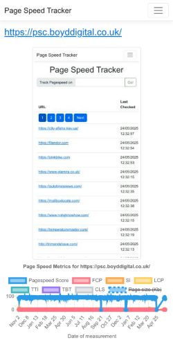 Mobile page screenshot