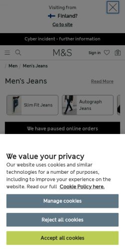 Mobile page screenshot