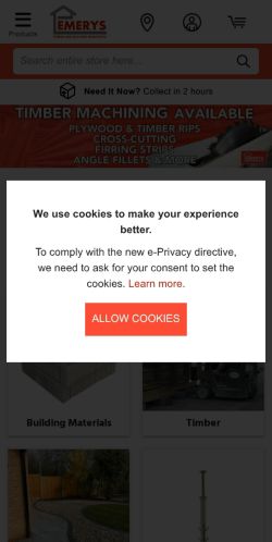 Mobile page screenshot