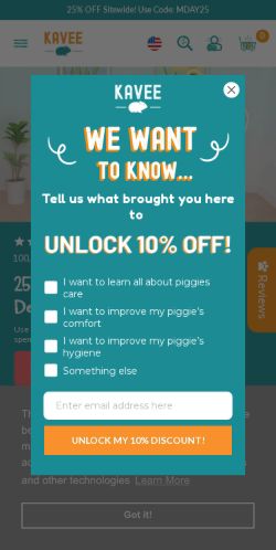 Mobile page screenshot