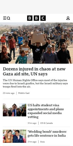 Mobile page screenshot