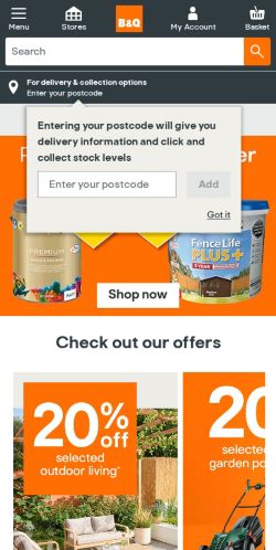 Mobile page screenshot