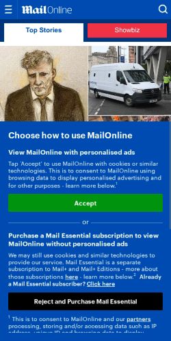 Mobile page screenshot