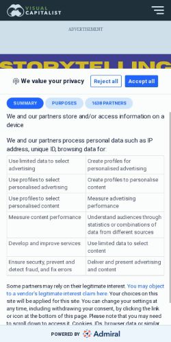 Mobile page screenshot