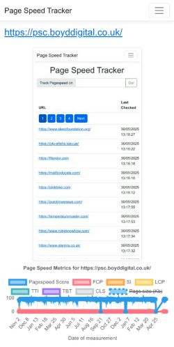 Mobile page screenshot