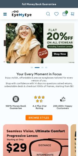 Mobile page screenshot