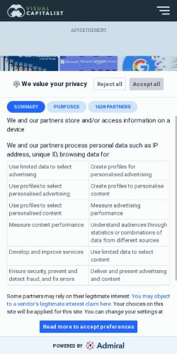 Mobile page screenshot