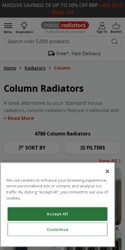 Mobile page screenshot