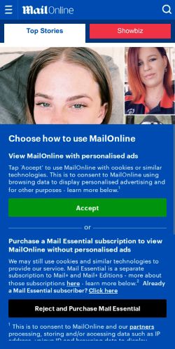 Mobile page screenshot