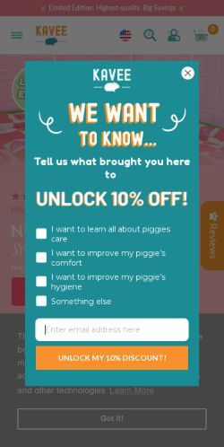 Mobile page screenshot