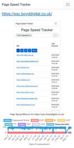 Mobile page screenshot