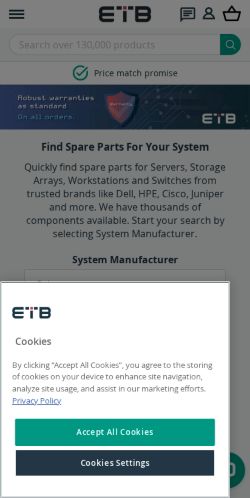 Mobile page screenshot