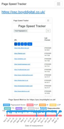 Mobile page screenshot