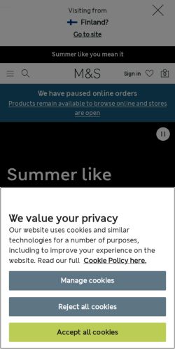 Mobile page screenshot