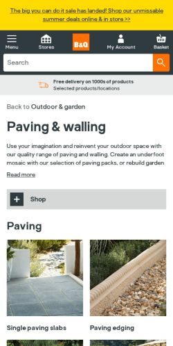Mobile page screenshot