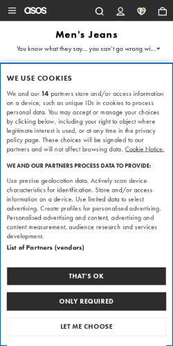 Mobile page screenshot