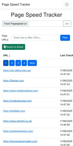 Mobile page screenshot