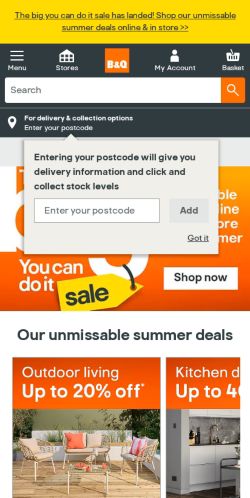 Mobile page screenshot