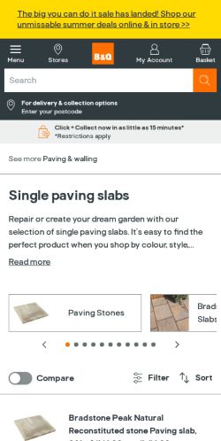 Mobile page screenshot