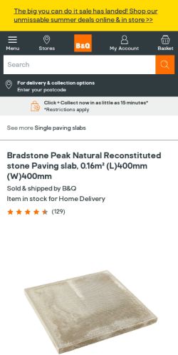 Mobile page screenshot