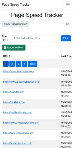 Mobile page screenshot