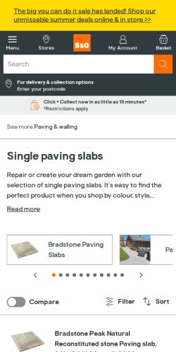 Mobile page screenshot