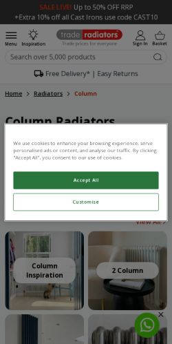 Mobile page screenshot