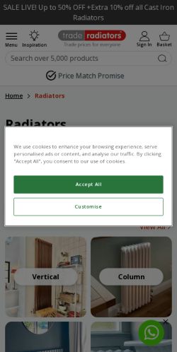 Mobile page screenshot