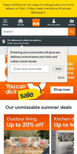 Mobile page screenshot