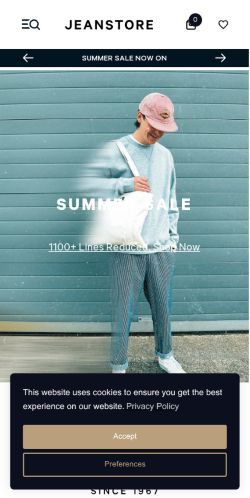 Mobile page screenshot