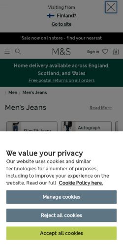 Mobile page screenshot