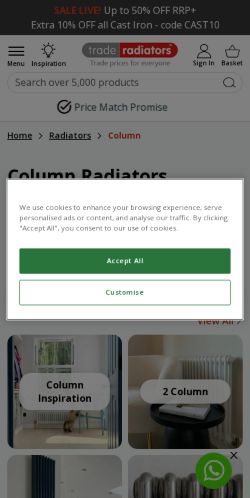 Mobile page screenshot