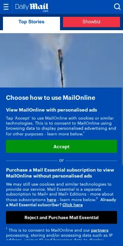 Mobile page screenshot