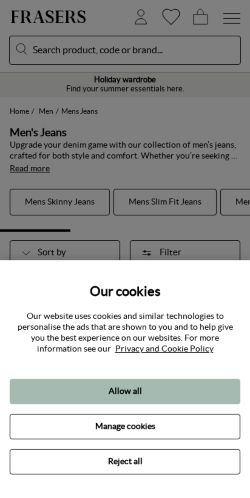 Mobile page screenshot