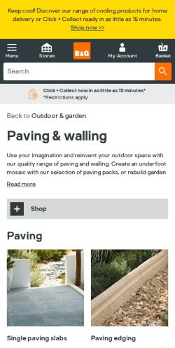 Mobile page screenshot