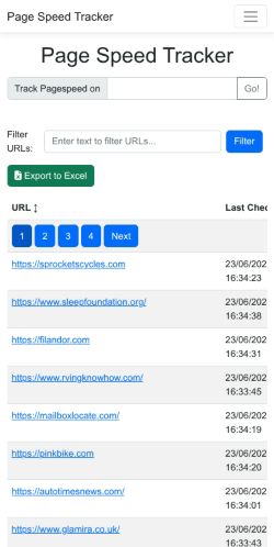 Mobile page screenshot