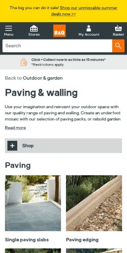 Mobile page screenshot