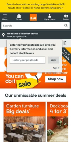 Mobile page screenshot