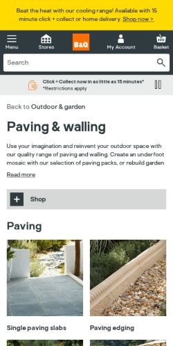 Mobile page screenshot
