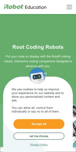 Mobile page screenshot