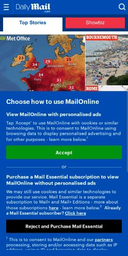 Mobile page screenshot