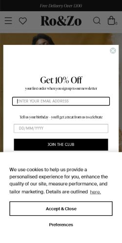 Mobile page screenshot