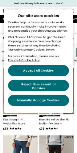 Mobile page screenshot