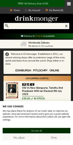 Mobile page screenshot