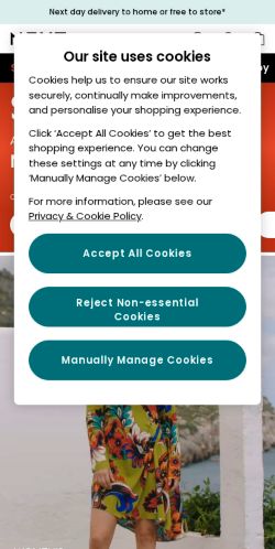 Mobile page screenshot