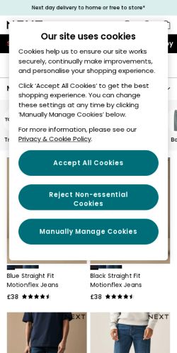 Mobile page screenshot