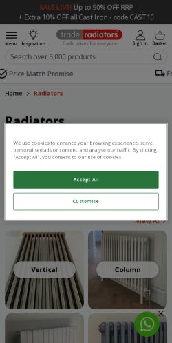 Mobile page screenshot