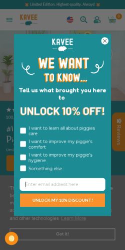 Mobile page screenshot