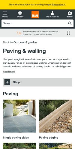 Mobile page screenshot