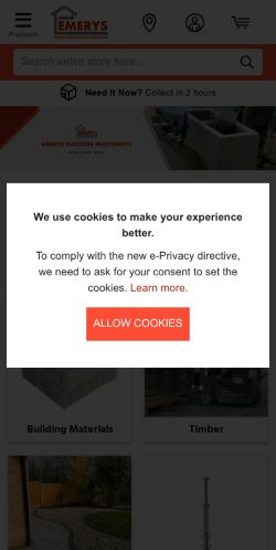 Mobile page screenshot